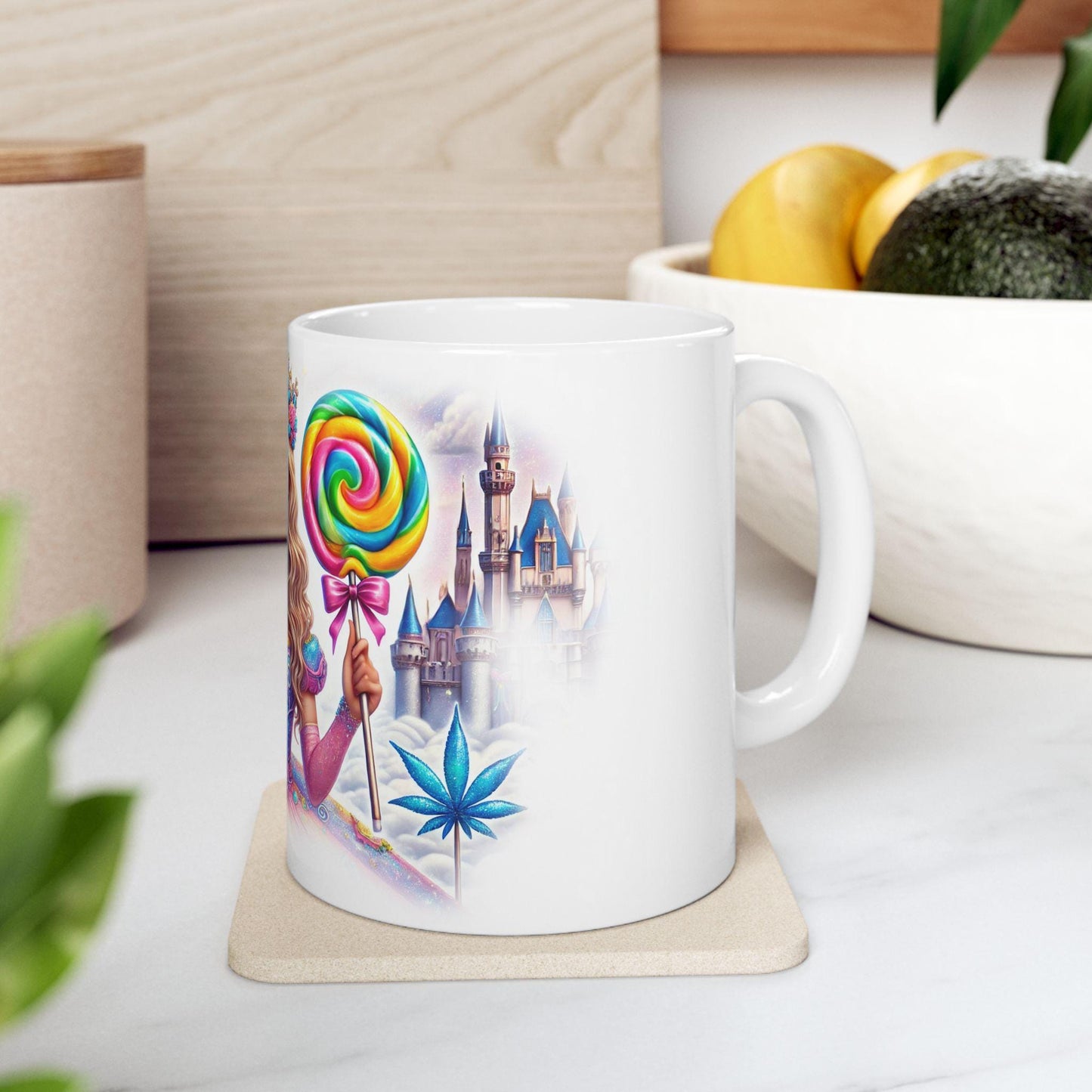LA LA LAND - (11oz) Weed Strain Coffee Mugs - Stoner Gift, Weed Mug, Marijuana Gift; Wake and Bake Essentials; Cannabis Pot Decor
