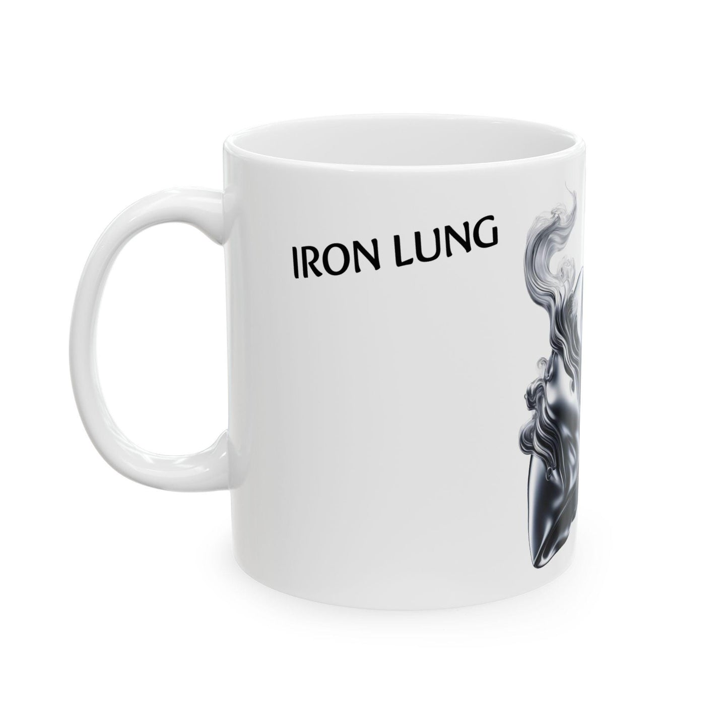 IRON LUNG - (11oz) Weed Strain Coffee Mugs - Good Gift for Stoners, Weed Mug, Marijuana Gift; Wake and Bake Essentials; Cannabis Pot Decor