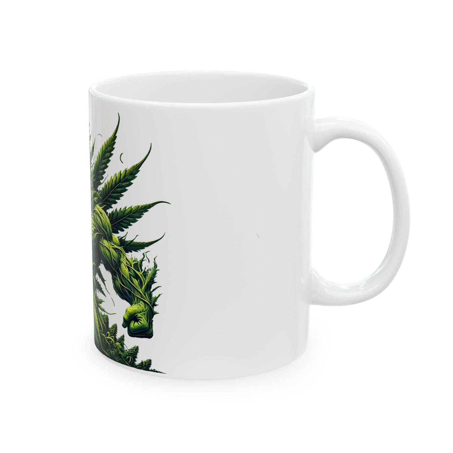 POWER HOUSE - (11oz) Weed Strain Coffee Mugs - Stoner Gift, Weed Mug, Marijuana Gift; Wake and Bake Essentials; Cannabis Pot Decor