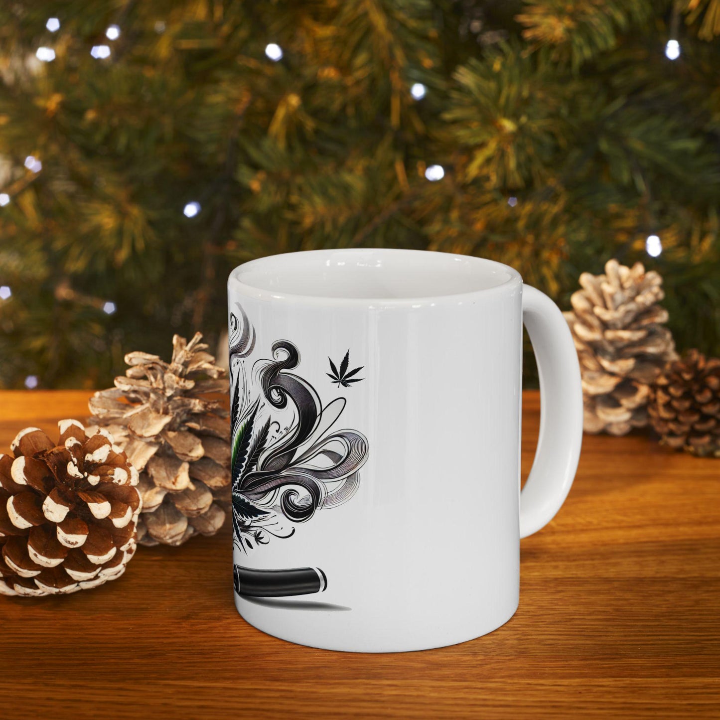PERMANENT MARKER - (11oz) Weed Strain Coffee Mugs - Stoner Gift, Weed Mug, Marijuana Gift; Wake and Bake Essentials; Cannabis Pot Decor