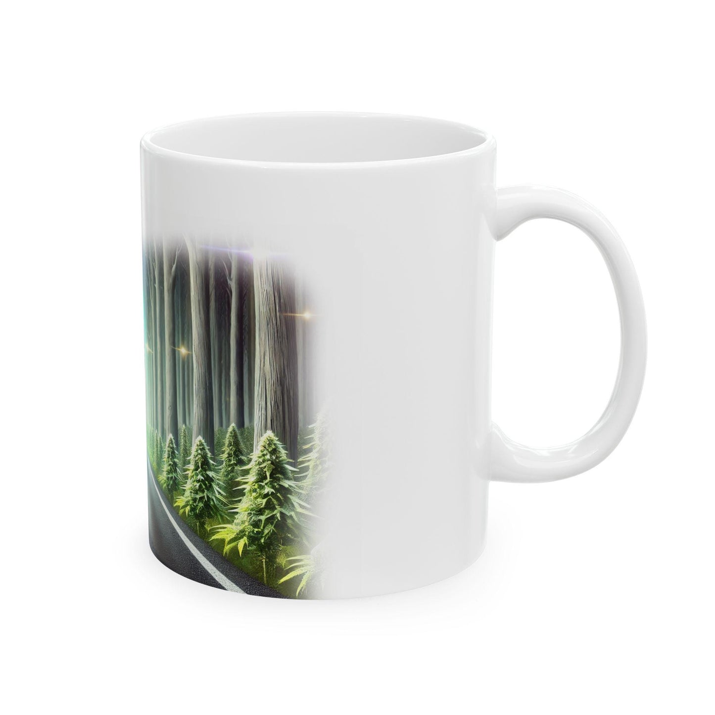 11:11 - (11oz) Weed Strain Coffee Mugs - Perfect Gift for Stoners, Weed Mug, Marijuana Lovers; Wake and Bake Essentials; Cannabis Decor