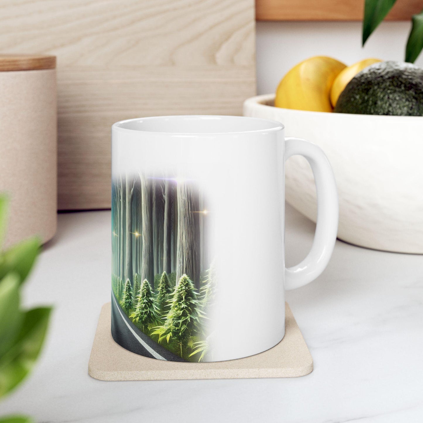11:11 - (11oz) Weed Strain Coffee Mugs - Perfect Gift for Stoners, Weed Mug, Marijuana Lovers; Wake and Bake Essentials; Cannabis Decor