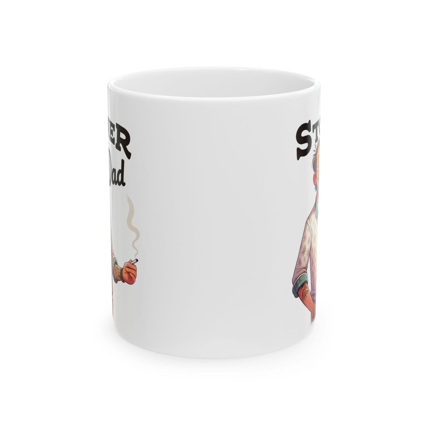 STONER DAD - Weed Themed Coffee Mugs, Marijuana Lovers , Perfect Gift for Smokers, Stoners - Dad Gifts