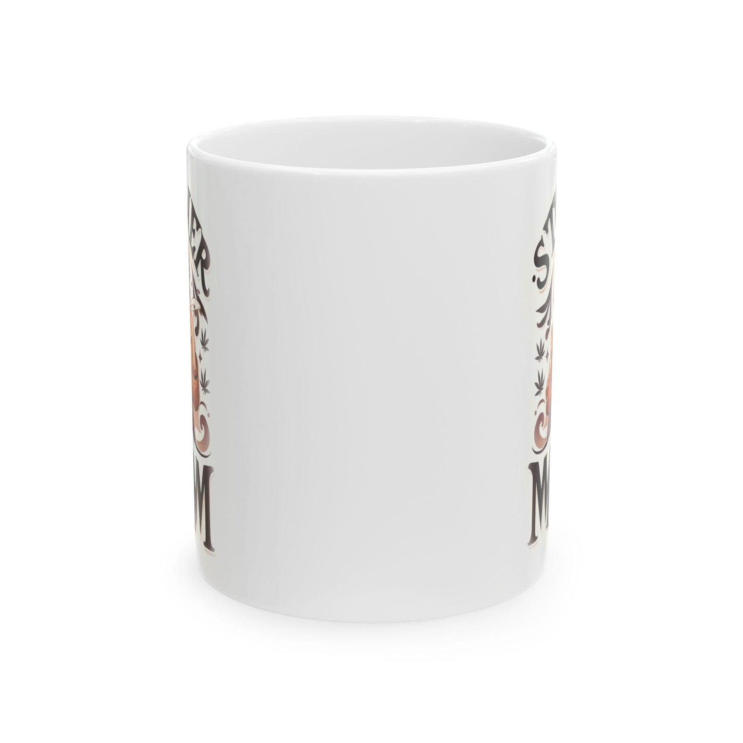 STONER MOM - Weed Themed Coffee Mugs, Marijuana Lovers , Perfect Gift for Smokers, Stoners - Mom Gifts