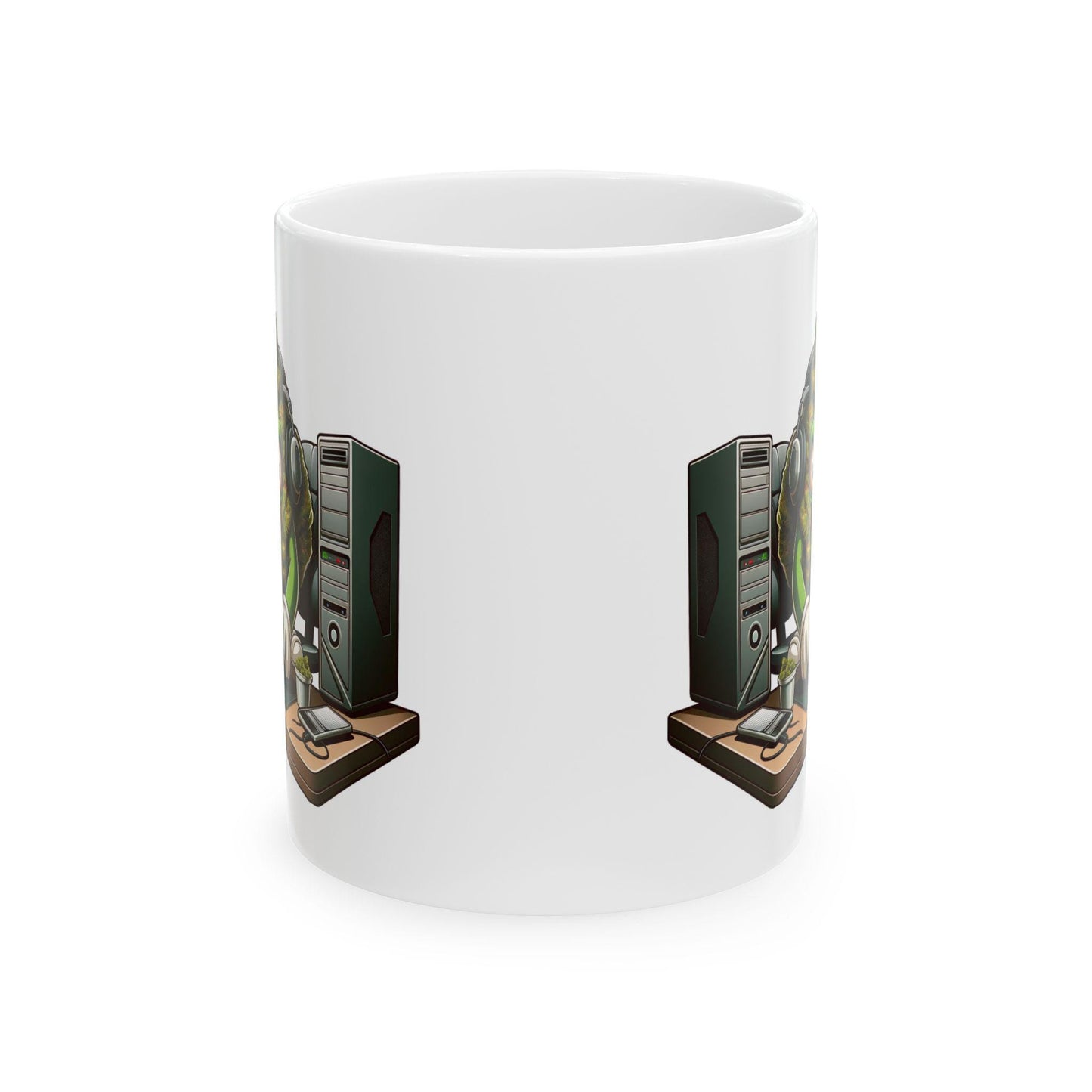 WEED Gamer - Marijuana Themed Coffee Mugs, Weed Graphic - Perfect Gift for Smokers, Weed Lovers, Stoners - Cannabis Decor