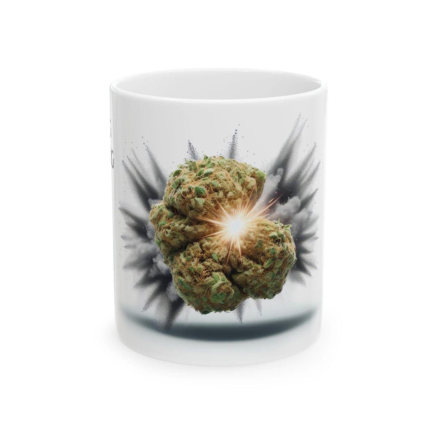 BIG BANG - (11oz) Weed Strain Coffee Mugs - Perfect Gift for Stoners, Weed Mug, Marijuana Gift; Wake and Bake Essentials; Cannabis Pot Decor