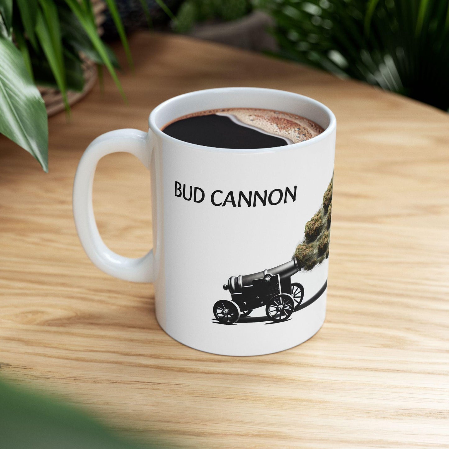 BUD CANNON - (11oz) Weed Strain Coffee Mugs - Perfect Gift for Stoners, Weed Mug, Marijuana Gift; Wake & Bake Essentials; Cannabis Pot Decor