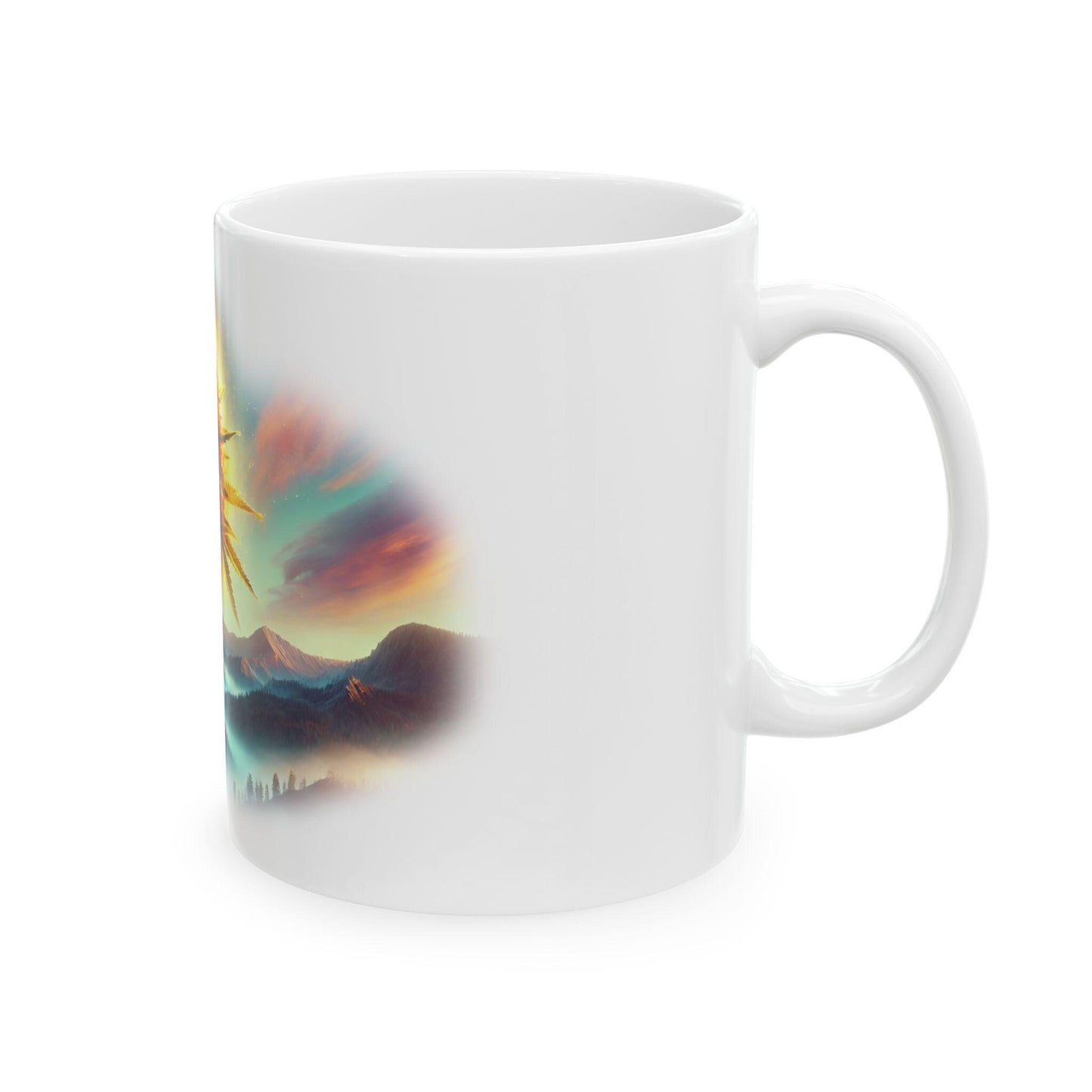 HUMBOLDT DREAM - (11oz) Weed Strain Coffee Mugs - Perfect Gift for Stoners, Weed Mug, Marijuana Gift; Wake & Bake Essentials; Cannabis Decor