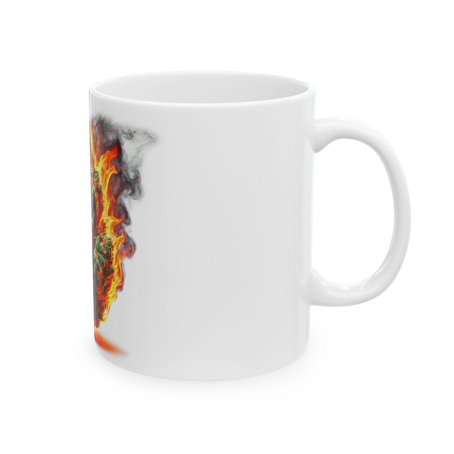 ICEY HOTT - (11oz) Weed Strain Coffee Mugs - Perfect Gift for Stoners, Weed Mug, Marijuana Gift; Wake and Bake Essentials; Cannabis Decor