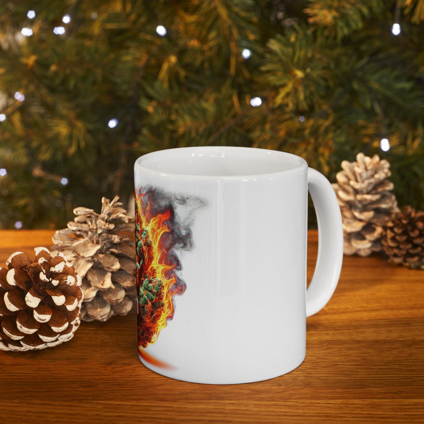 ICEY HOTT - (11oz) Weed Strain Coffee Mugs - Perfect Gift for Stoners, Weed Mug, Marijuana Gift; Wake and Bake Essentials; Cannabis Decor