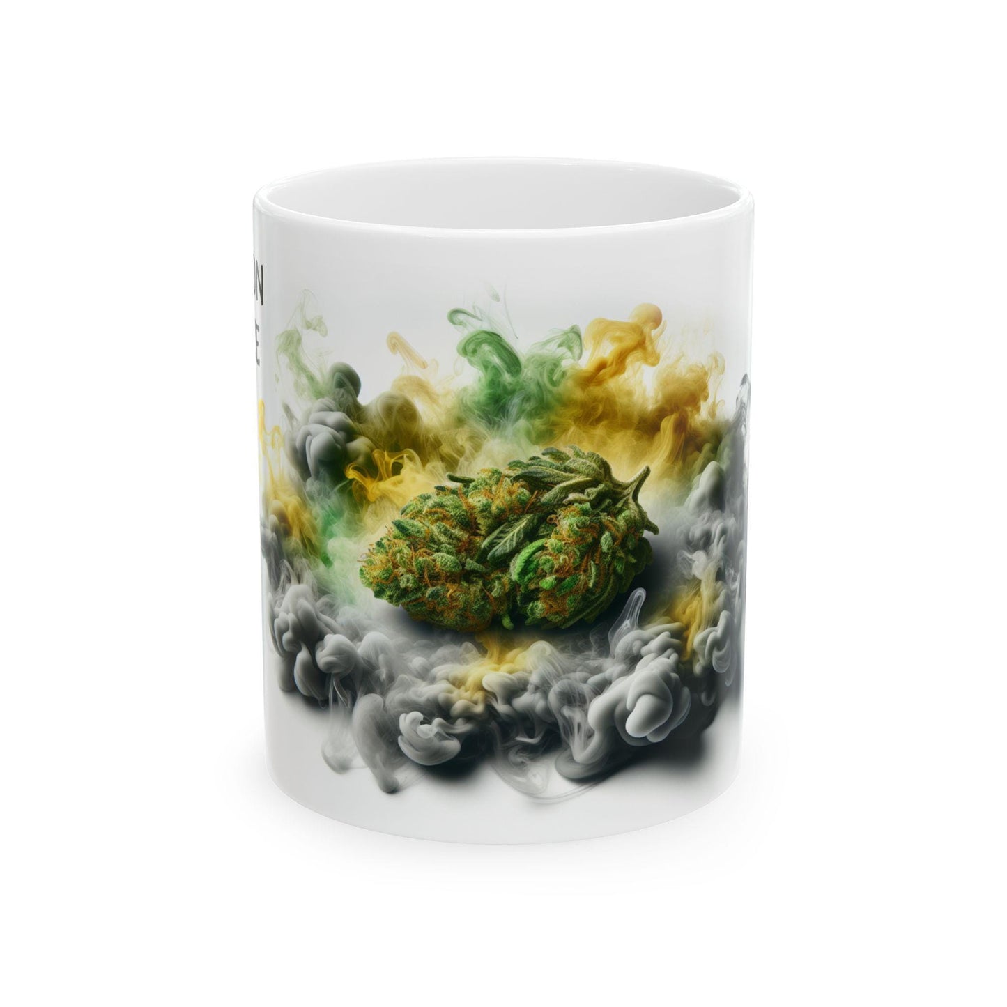 LEMON HAZE - (11oz) Weed Strain Coffee Mugs - Perfect Gift for Stoners, Weed Mug, Marijuana Gift; Wake and Bake Essentials; Cannabis Decor