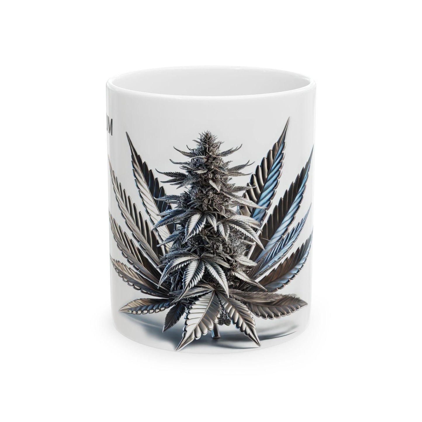 PLATINUM KUSH - (11oz) Weed Strain Coffee Mugs - Perfect Stoner Gift, Weed Mug, Marijuana Gift; Wake and Bake Essentials; Cannabis Pot Decor