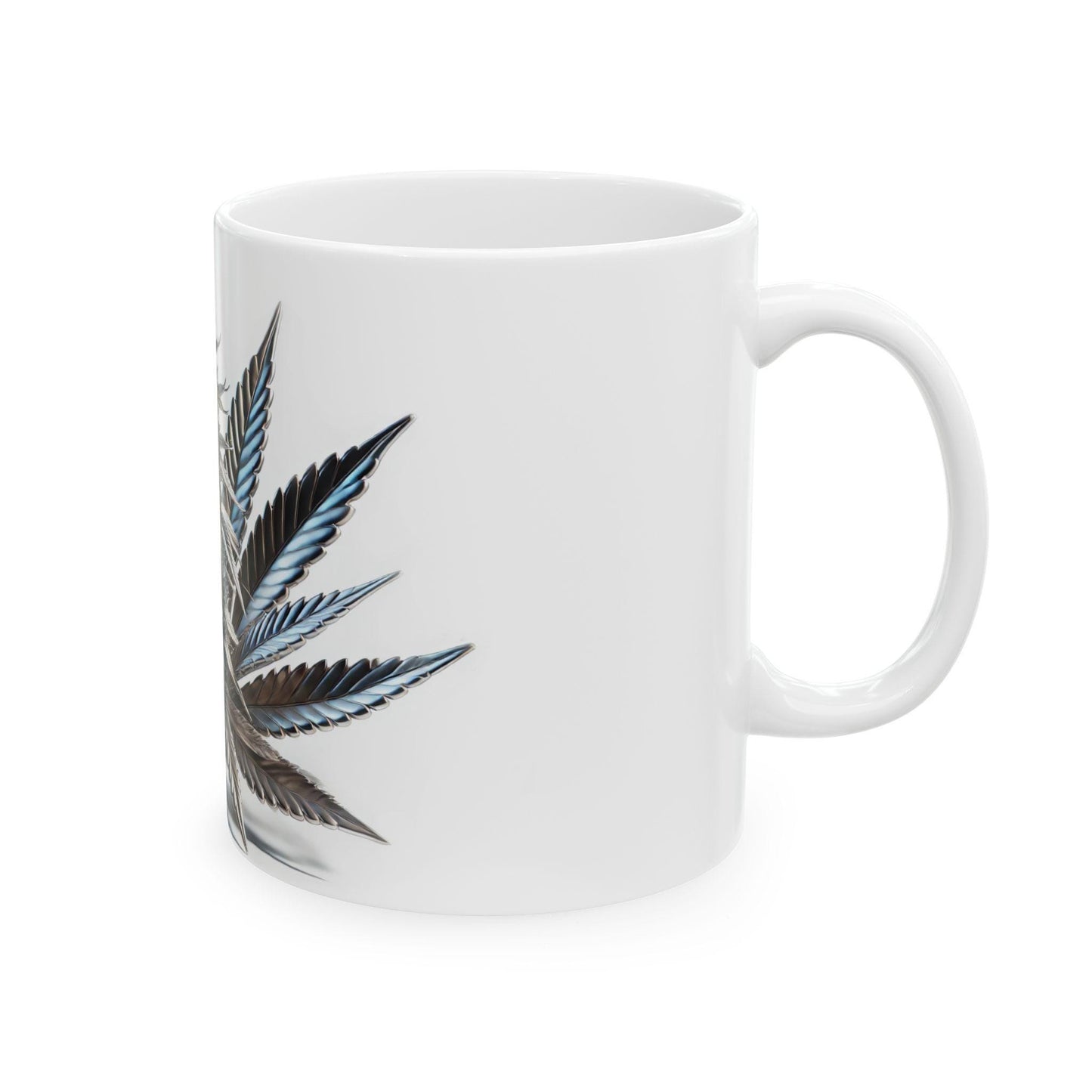 PLATINUM KUSH - (11oz) Weed Strain Coffee Mugs - Perfect Stoner Gift, Weed Mug, Marijuana Gift; Wake and Bake Essentials; Cannabis Pot Decor