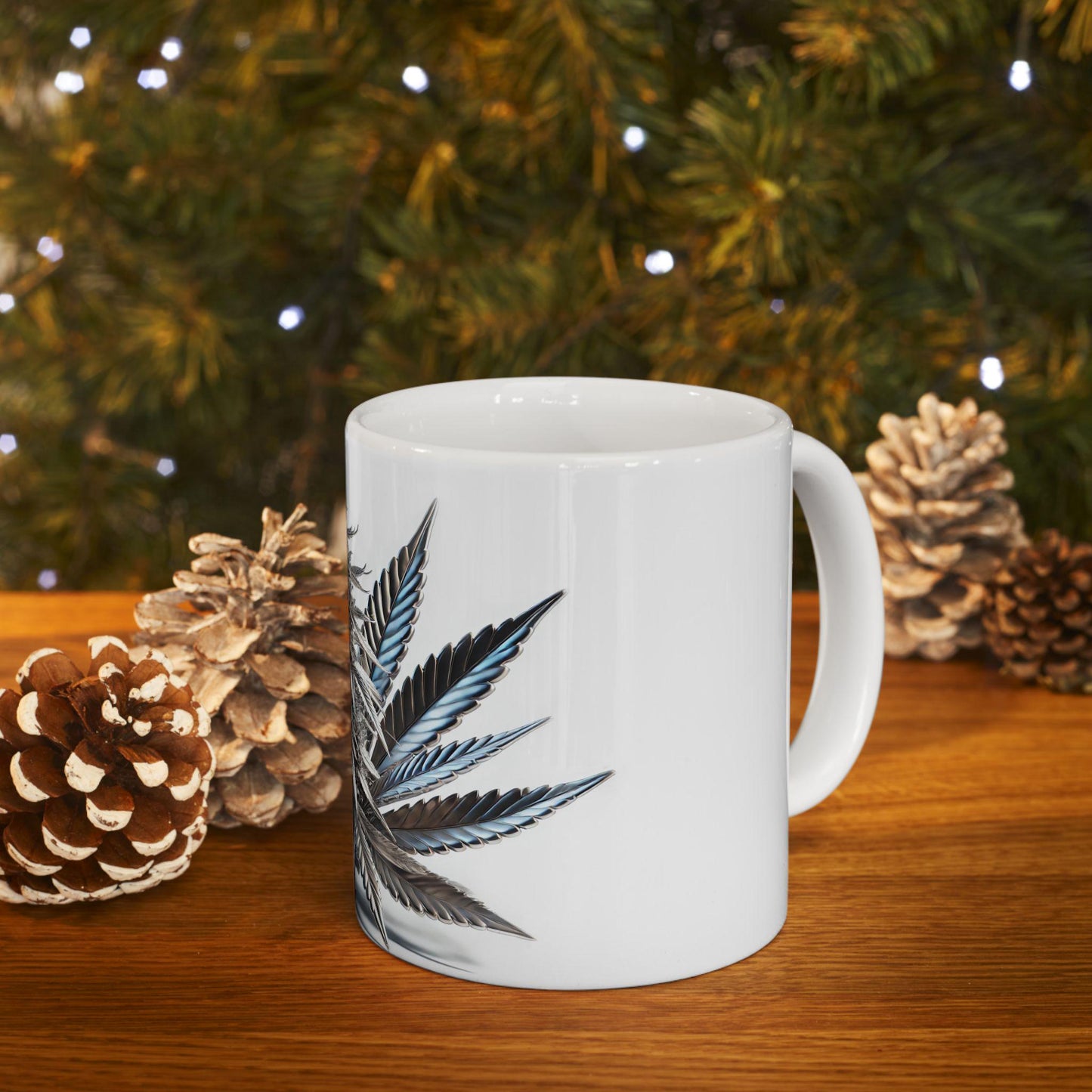 PLATINUM KUSH - (11oz) Weed Strain Coffee Mugs - Perfect Stoner Gift, Weed Mug, Marijuana Gift; Wake and Bake Essentials; Cannabis Pot Decor