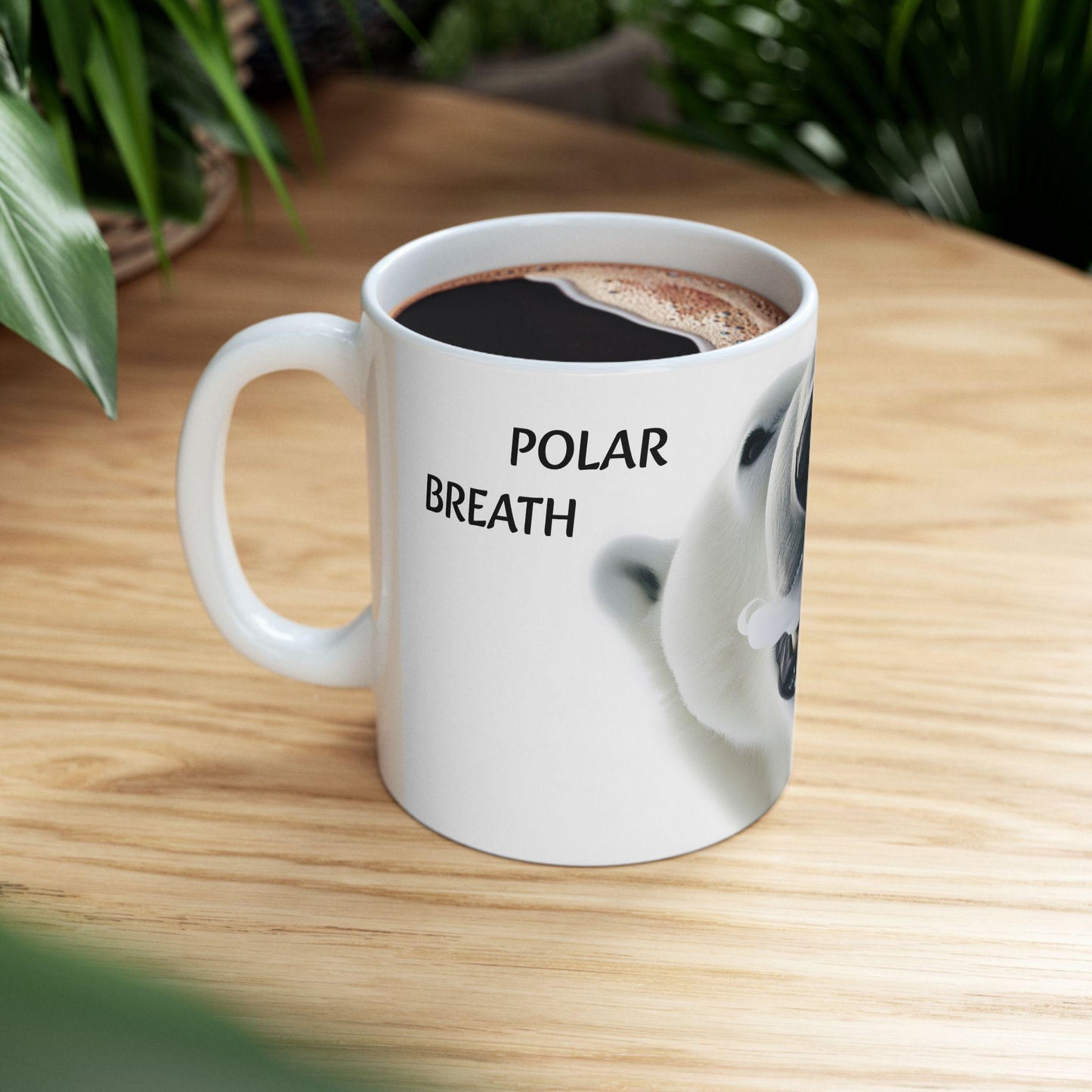 POLAR BREATH - (11oz) Weed Strain Coffee Mugs - Perfect Stoner Gift, Weed Mug, Marijuana Gift; Wake and Bake Essentials; Cannabis Pot Decor