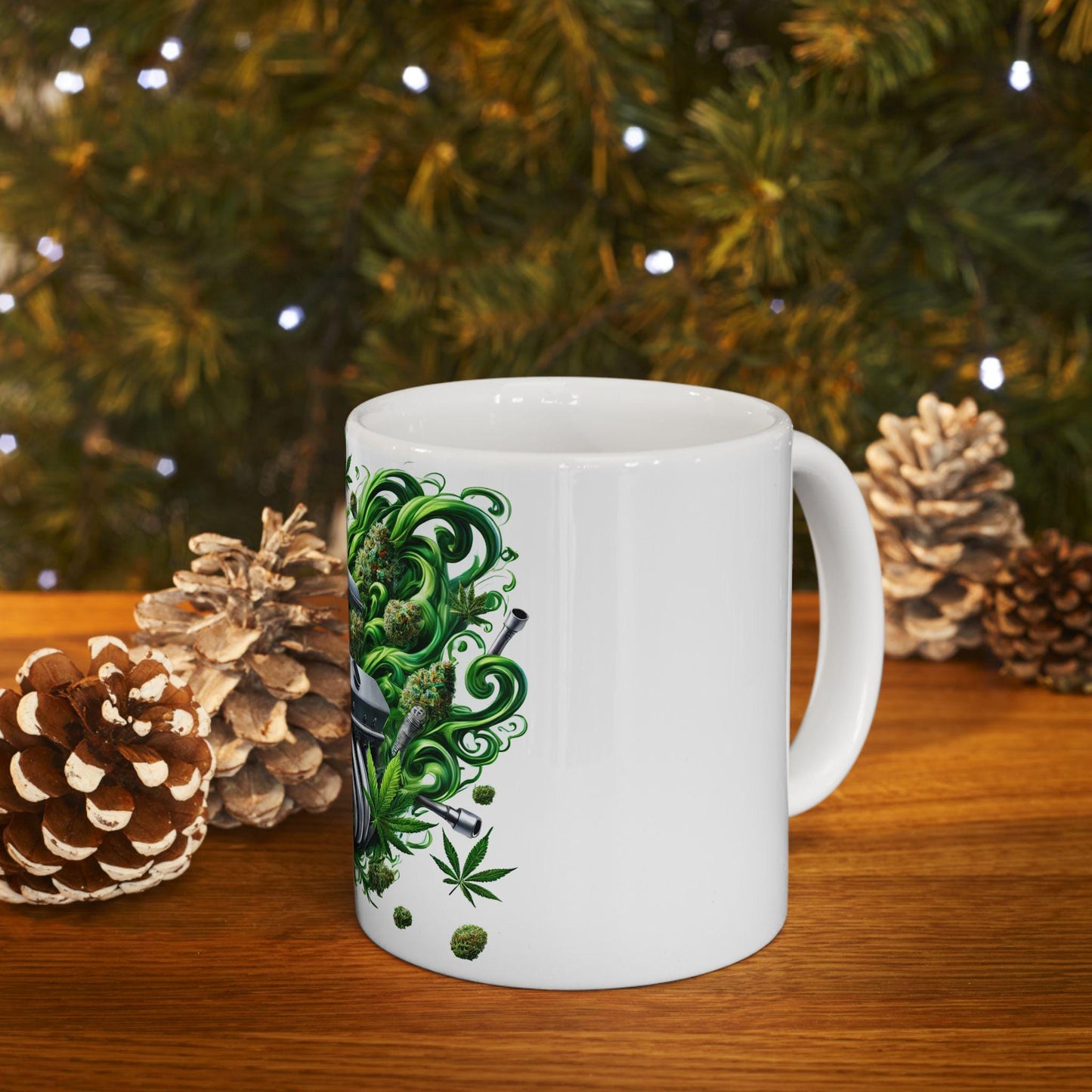 MOTORBREATH - (11oz) Weed Strain Coffee Mugs - Perfect Stoner Gift, Weed Mug, Marijuana Gift; Wake and Bake Essentials; Cannabis Pot Decor