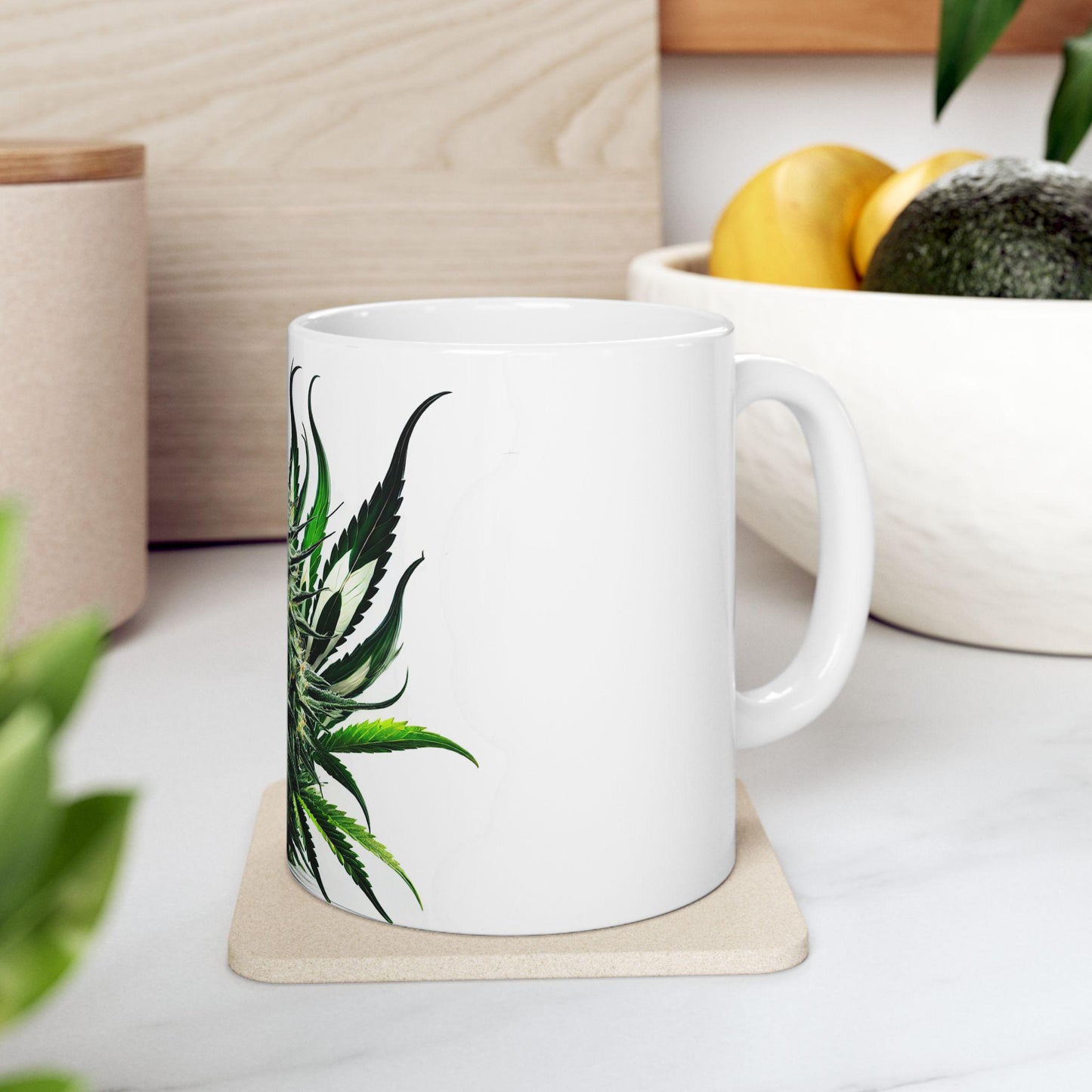 SUPER SKUNK - (11oz) Weed Strain Coffee Mugs - Perfect Stoner Gift, Weed Mug, Marijuana Gift; Wake and Bake Essentials; Cannabis Pot Decor
