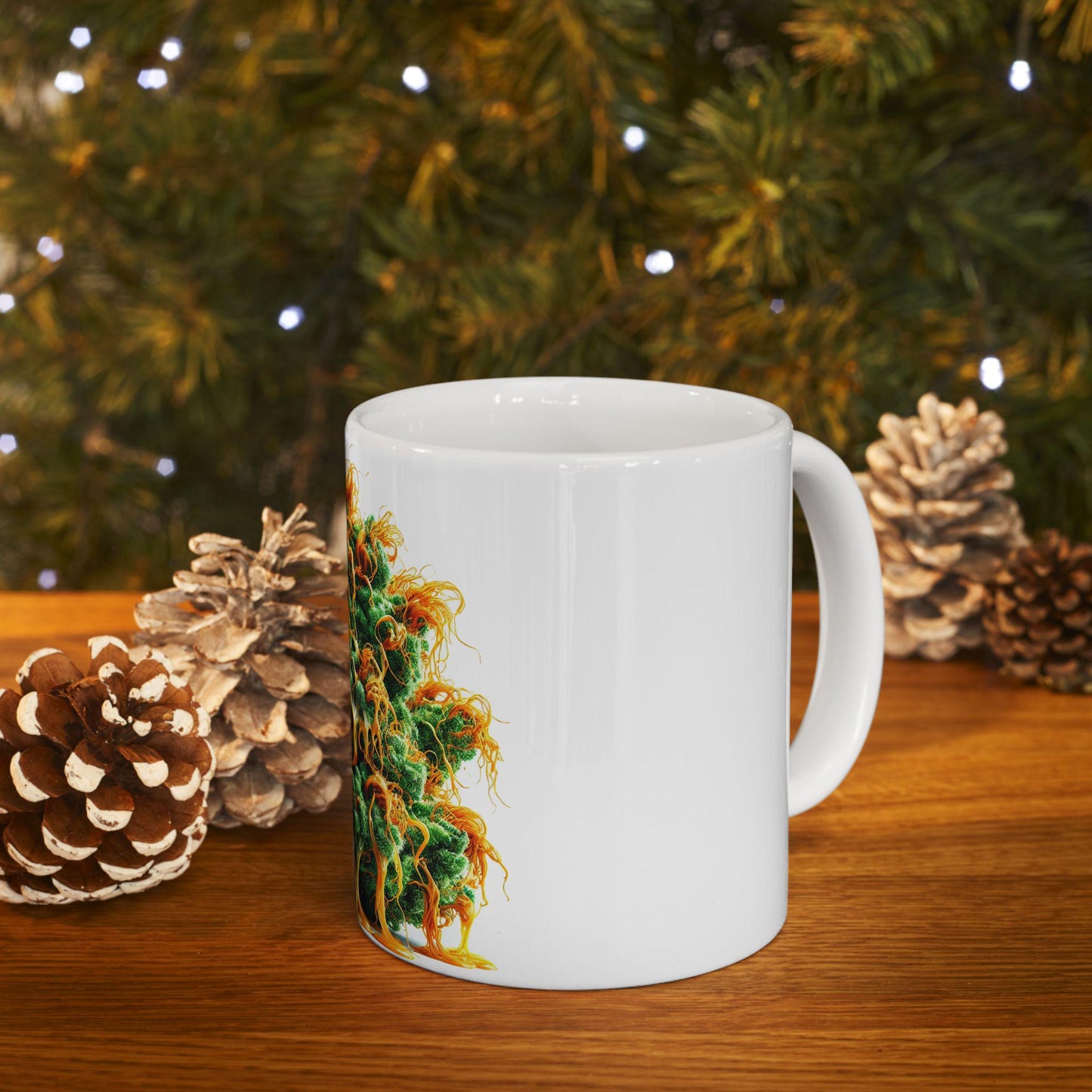 ORANGE CREAMSICLE - (11oz) Weed Strain Coffee Mugs - Stoner Gifts, Weed Mug, Marijuana Gift; Wake and Bake Essentials; Cannabis Pot Decor