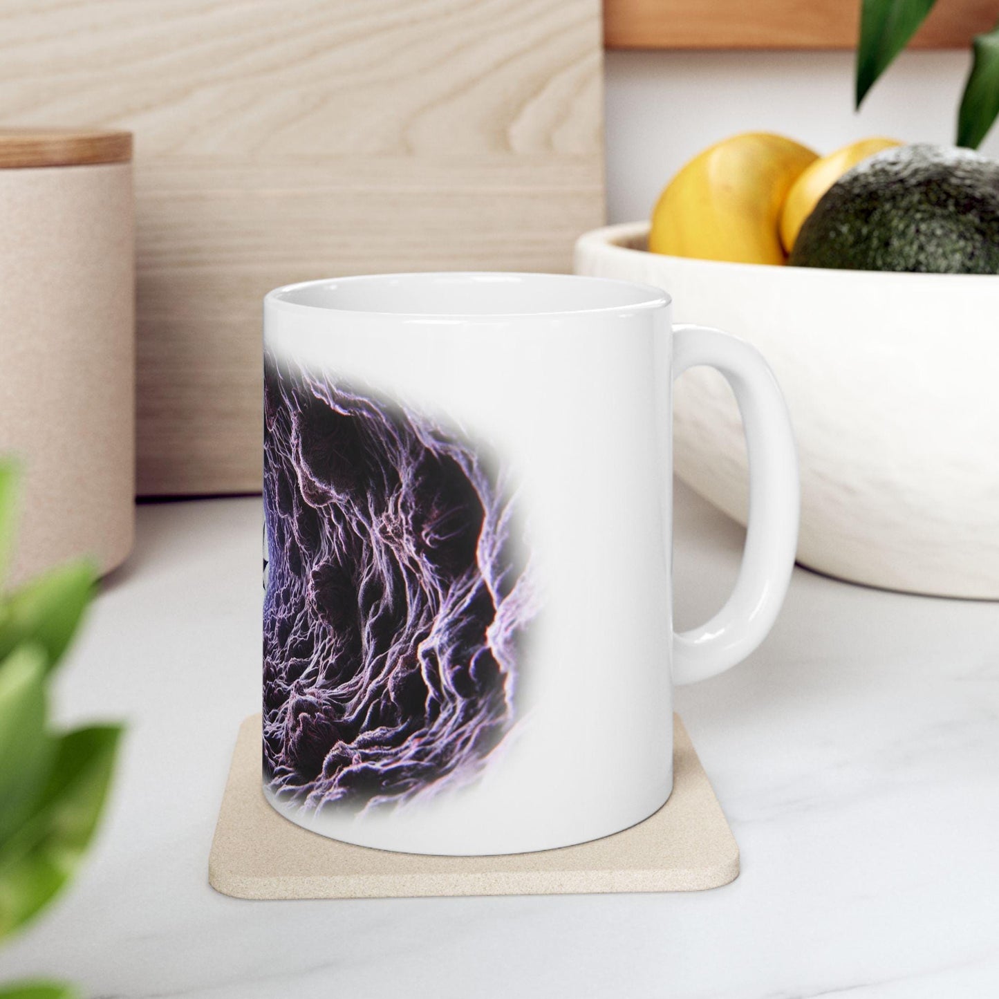 POST TRAUMATIC PURPLE - (11oz) Weed Strain Coffee Mugs - Stoner Gift, Weed Mug, Marijuana Gift; Wake and Bake Essentials; Cannabis Pot Decor