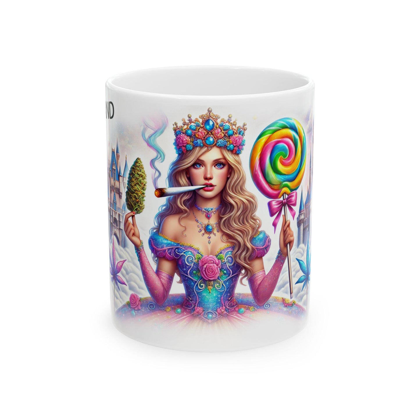 LA LA LAND - (11oz) Weed Strain Coffee Mugs - Stoner Gift, Weed Mug, Marijuana Gift; Wake and Bake Essentials; Cannabis Pot Decor