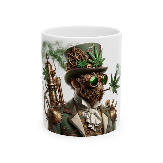 STONER STEAMPUNK - Weed Coffee Mug (11oz)
