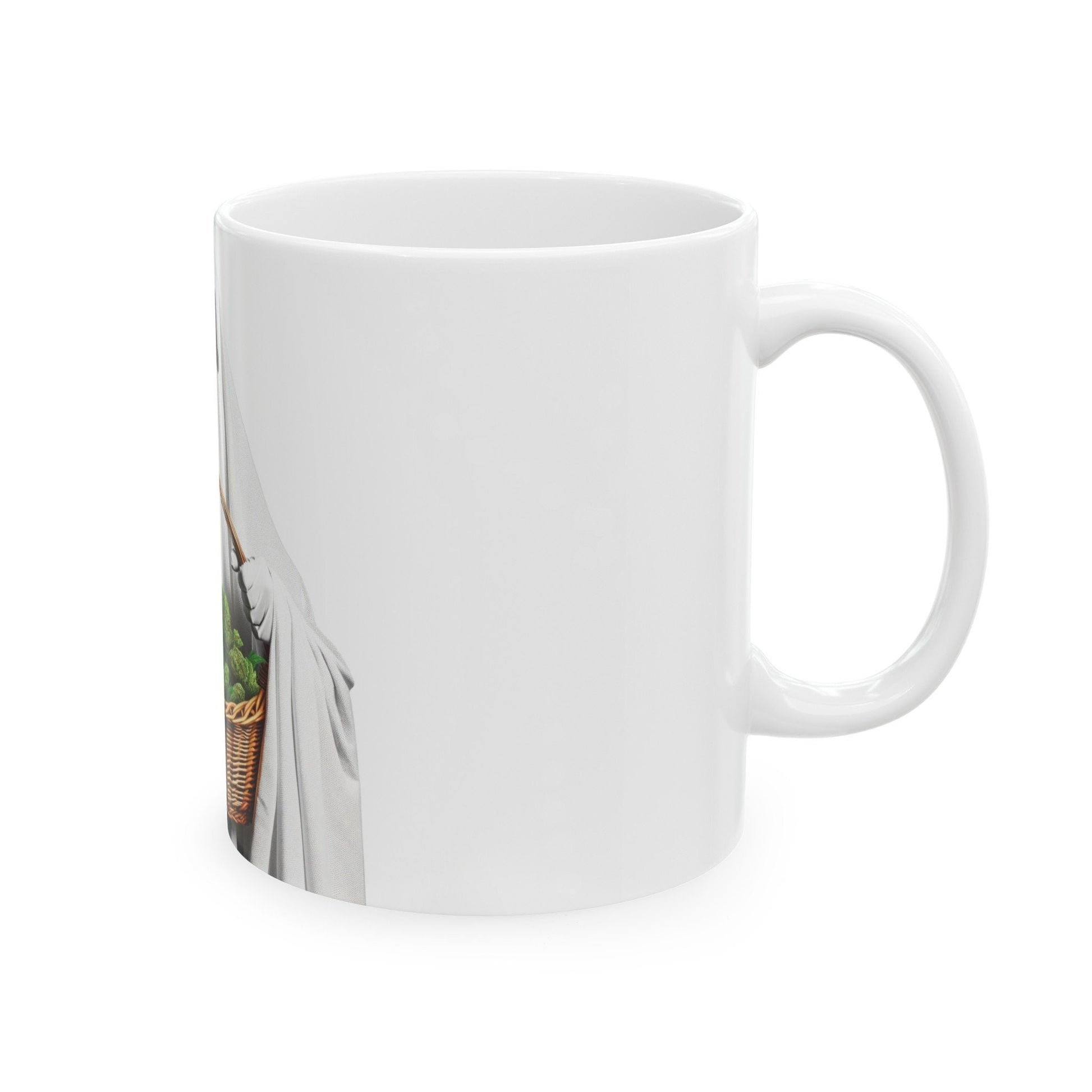 TRICK or TREAT GHOST - Weed Coffee Mug (11oz)
