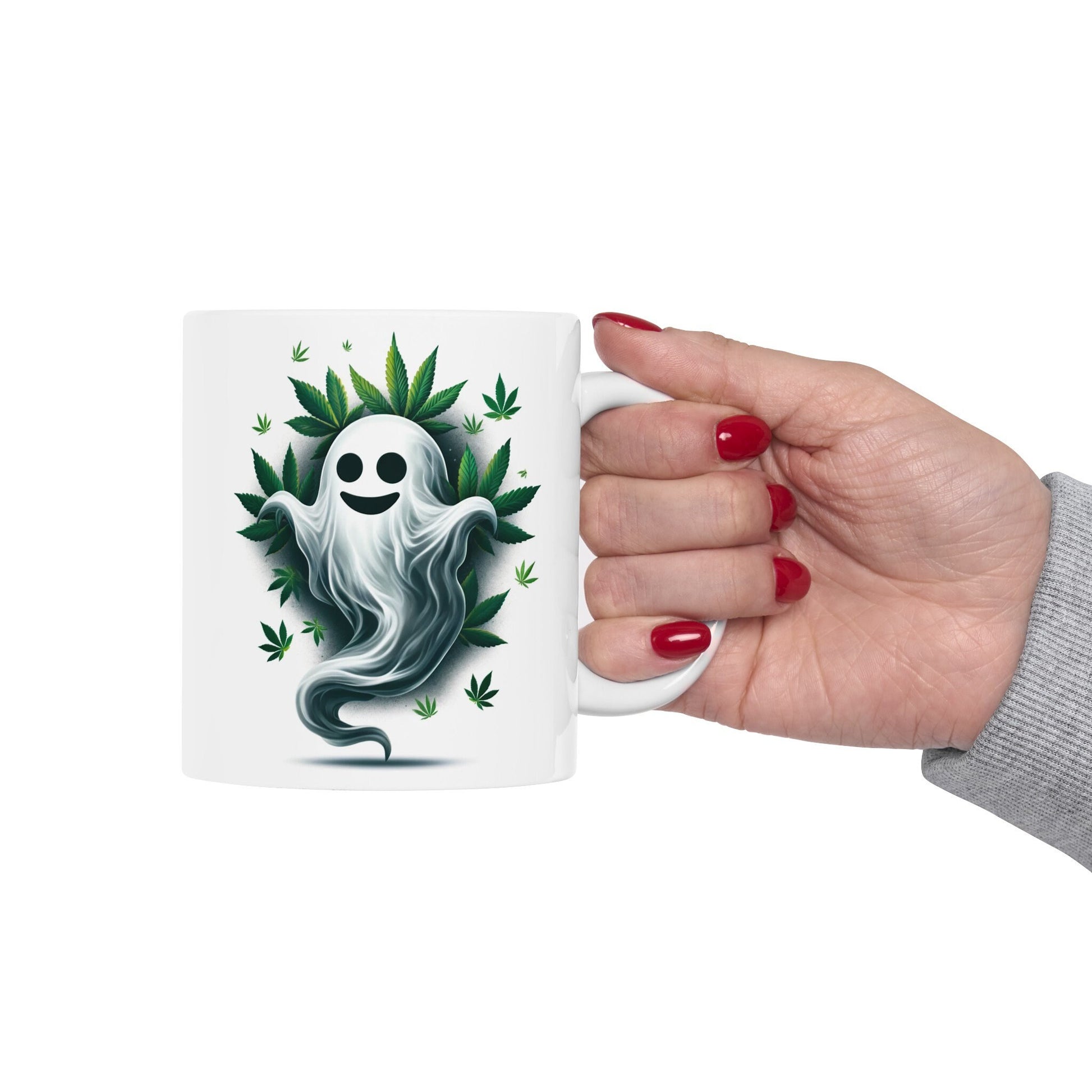 WEED GHOST - Weed Coffee Mug (11oz)