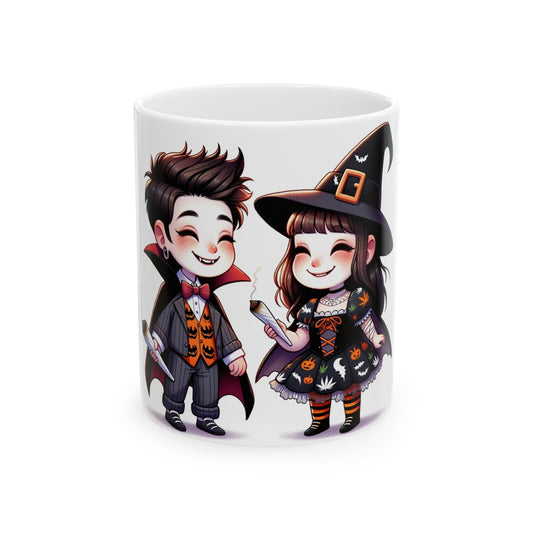 STONER HALLOWEEN COUPLE - Weed Coffee Mug (11oz)