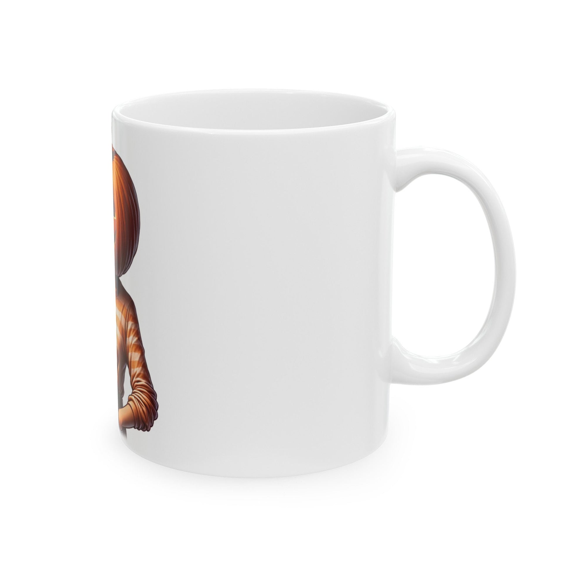 STONER PUMPKIN GIRL - Weed Coffee Mug (11oz)