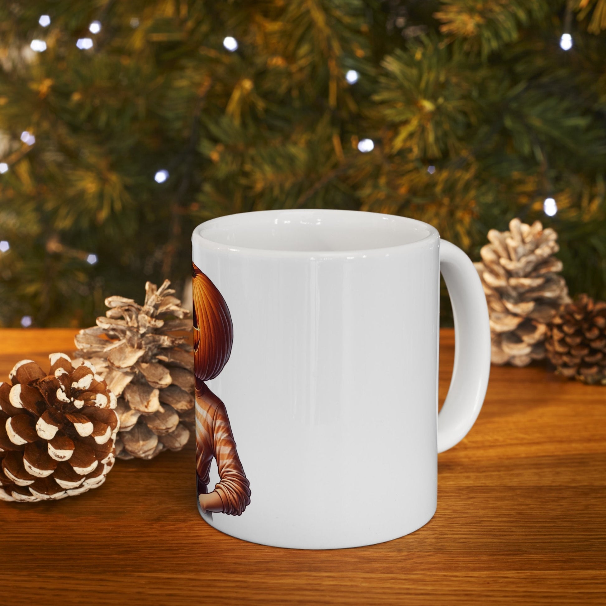 STONER PUMPKIN GIRL - Weed Coffee Mug (11oz)