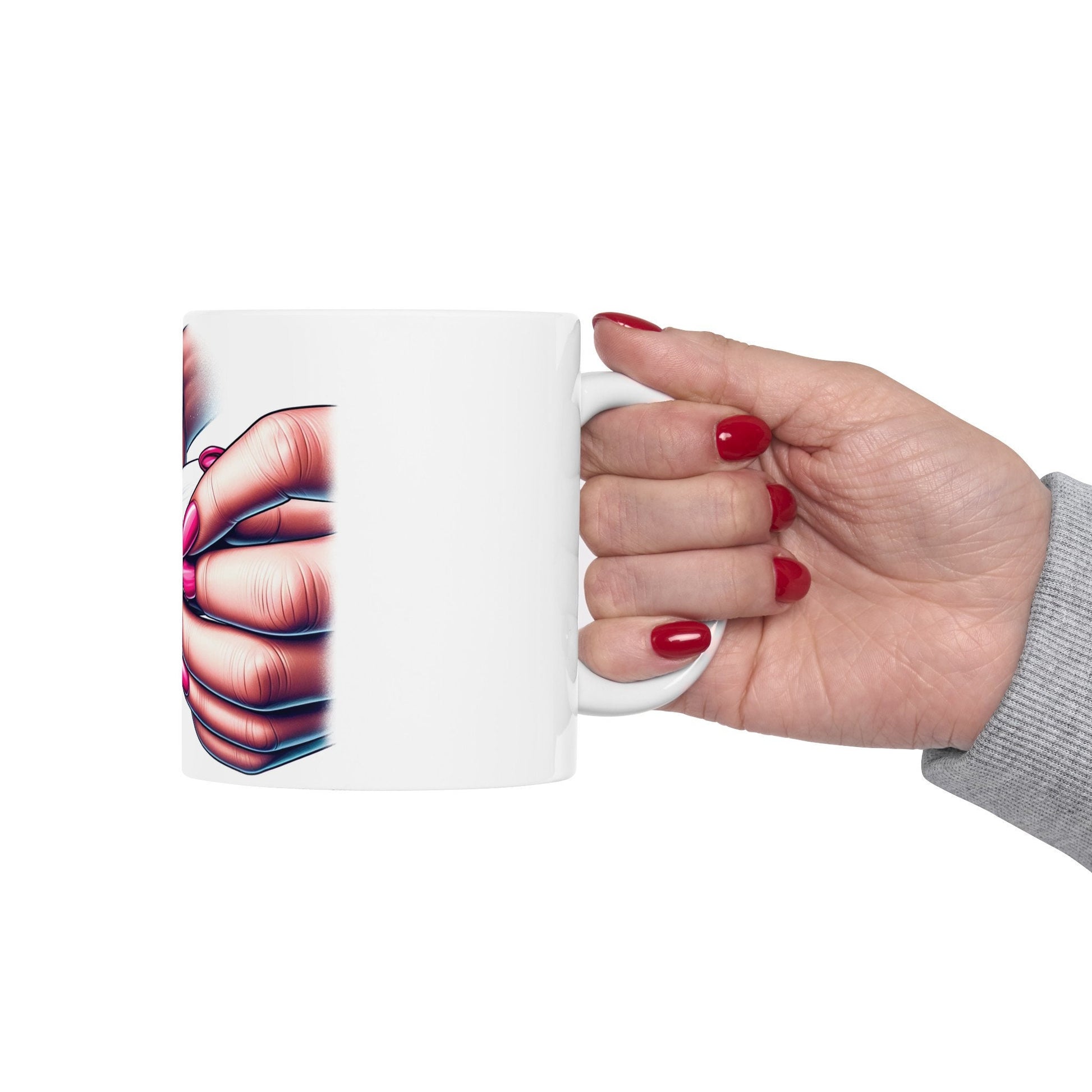 ROLLING UP HANDS - Weed Coffee Mug (11oz)