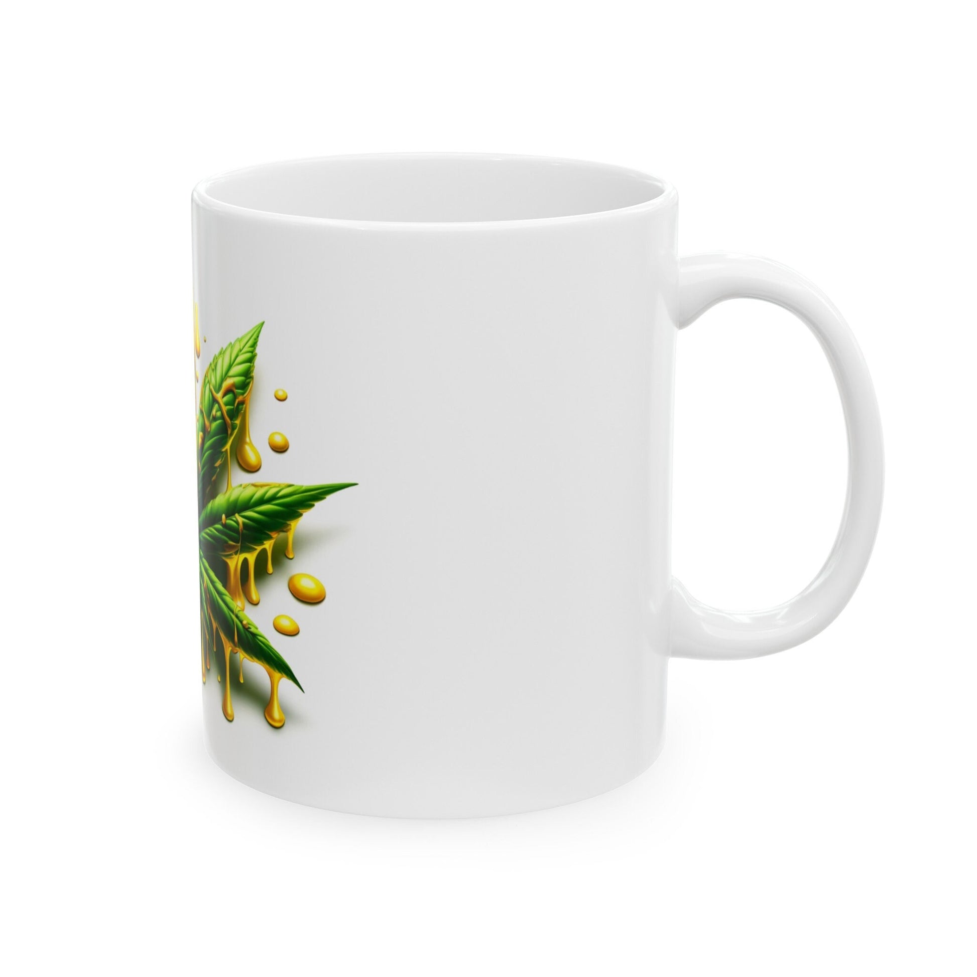 WAXY WEED LEAF - Weed Coffee Mug (11oz)