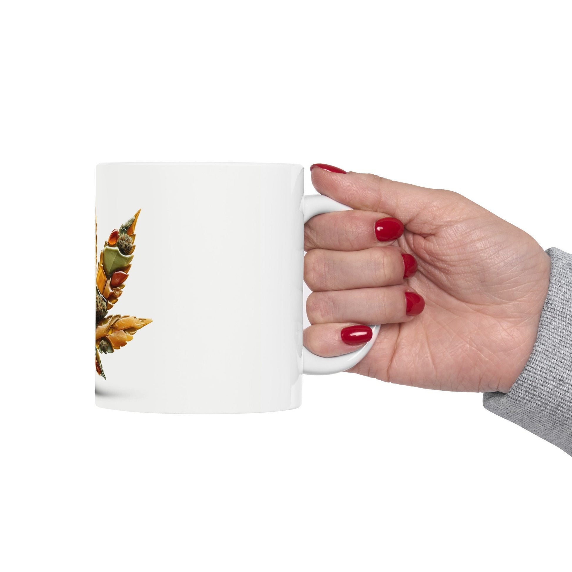 WAXY WEED LEAF - Weed Coffee Mug (11oz)