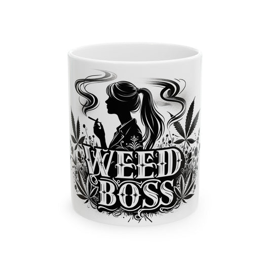 WEED BOSS Mug - Weed Coffee Mug (11oz)