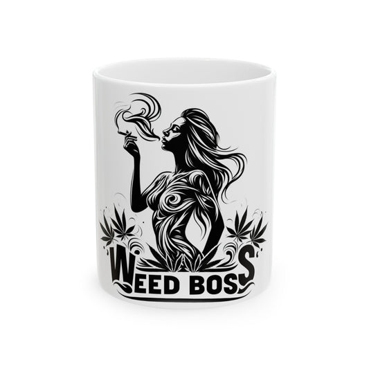 WEED BOSS Mug - Weed Coffee Mug (11oz)