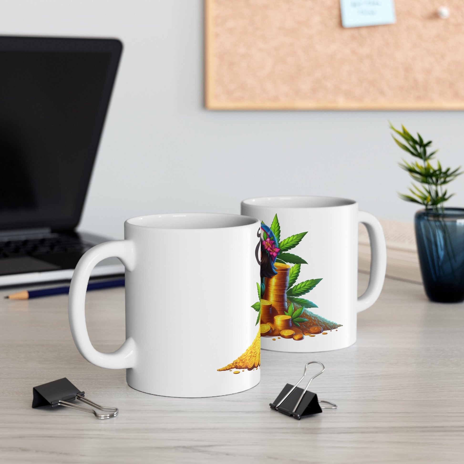 GOLD and WEED - 420 Coffee Mug (11oz)