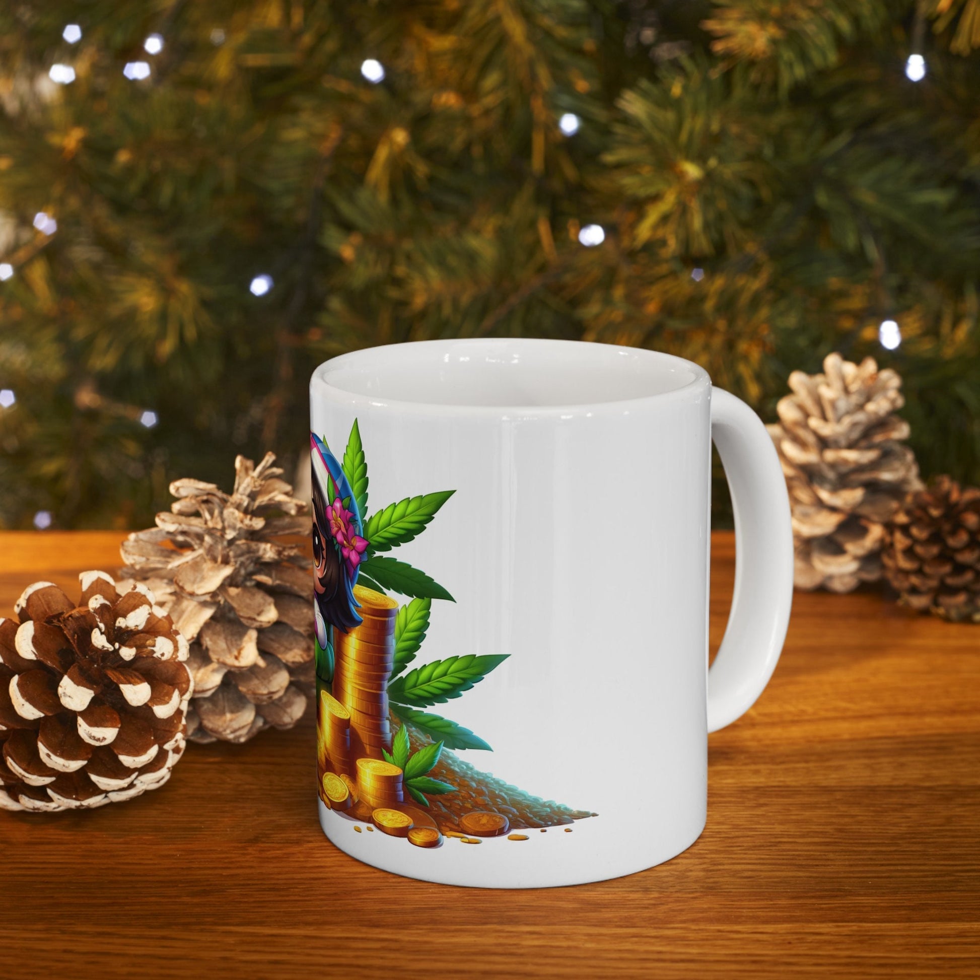 GOLD and WEED - 420 Coffee Mug (11oz)