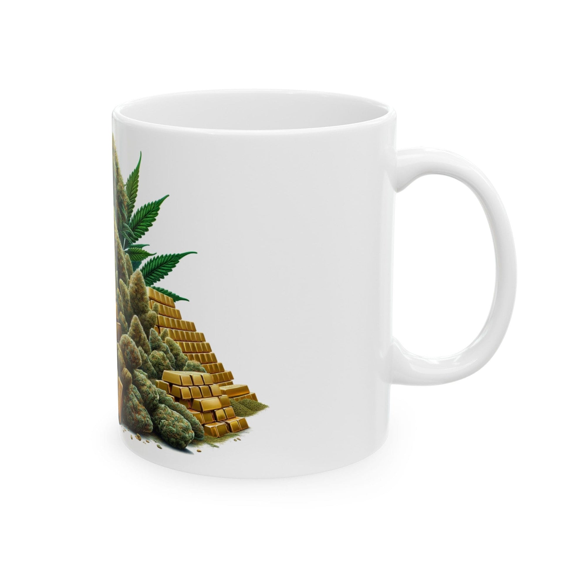 GOLD and WEED - Weed Coffee Mug (11oz)