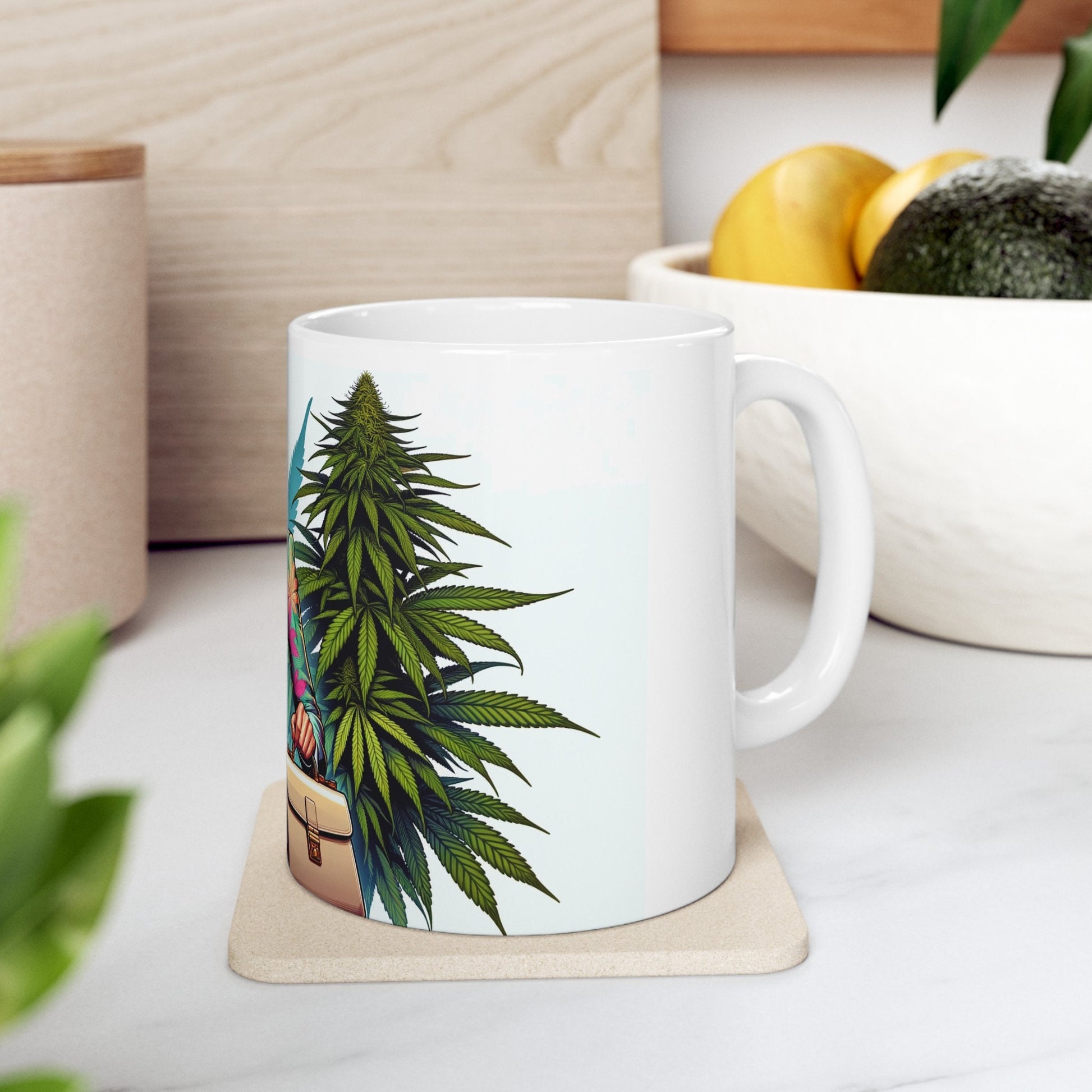 BOSS LADY Mug - Weed Coffee Mug (11oz)