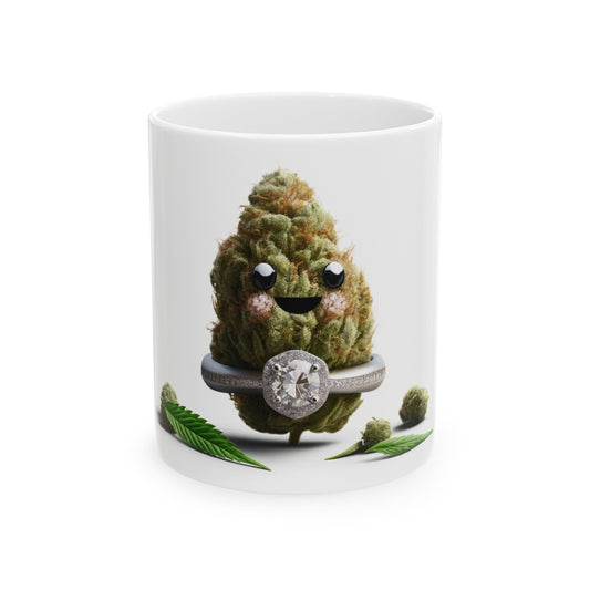 WEED WEDDING RING - Weed Coffee Mug (11oz)
