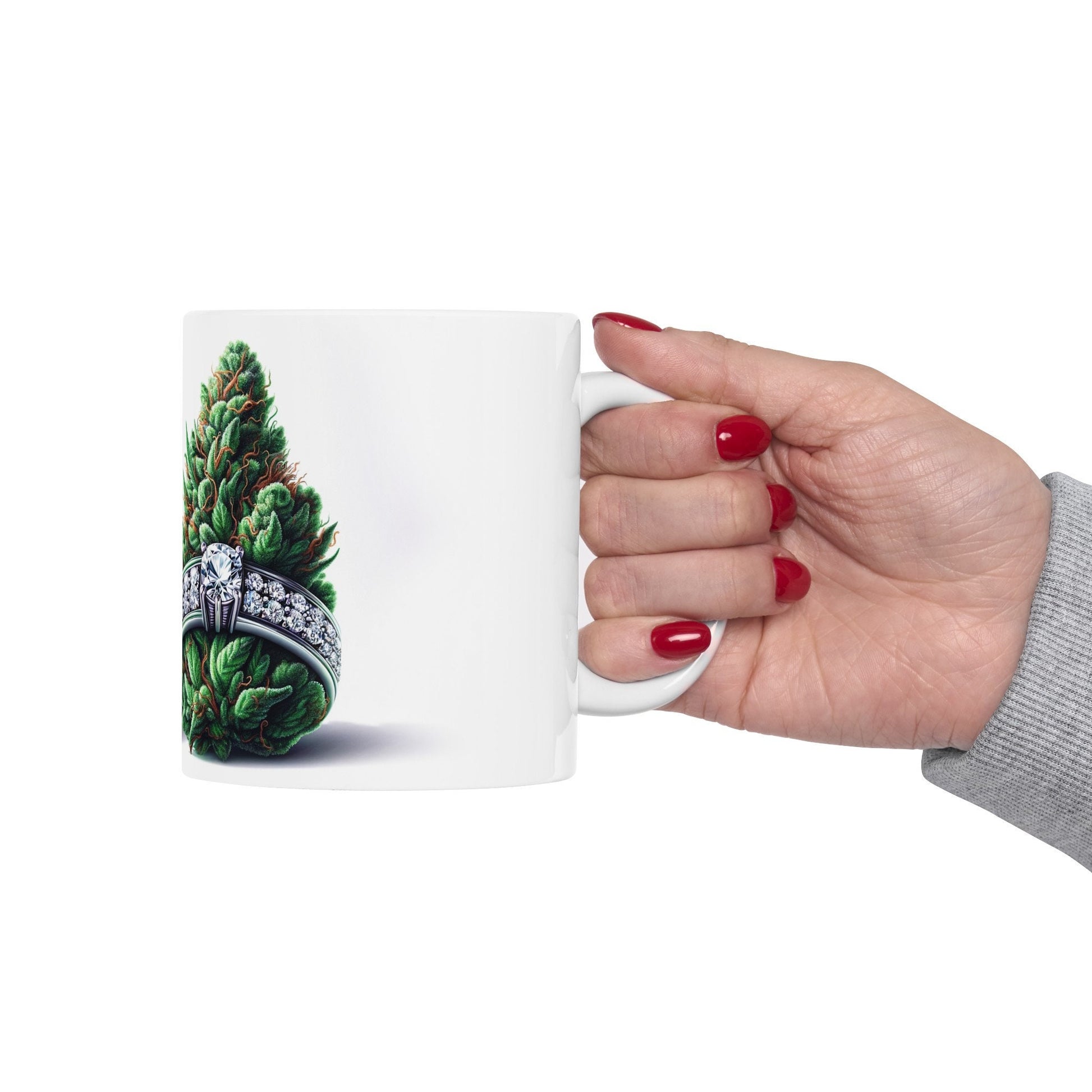 WEED WEDDING RINGS - Weed Coffee Mug (11oz)