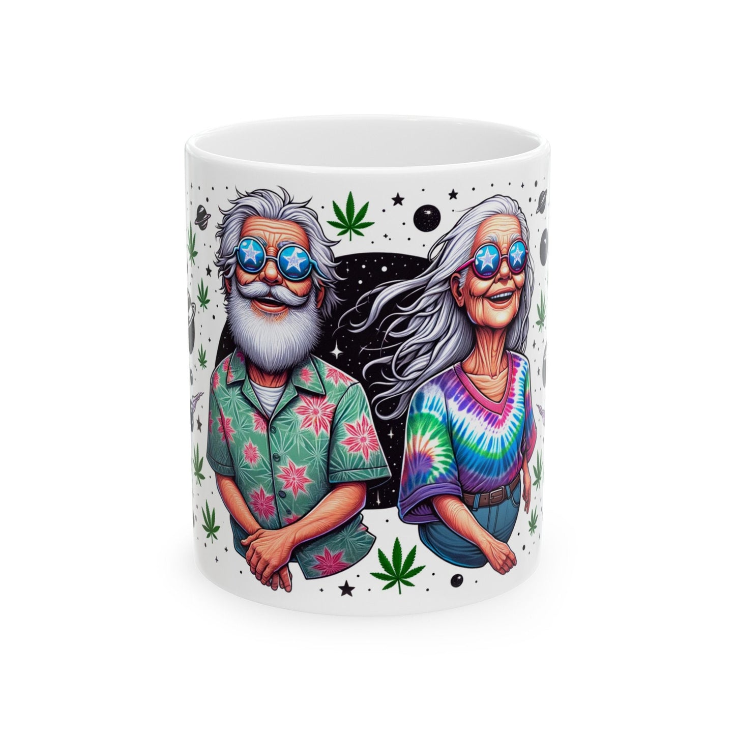 OLD STONER COUPLE - 420 Coffee Mug (11oz)