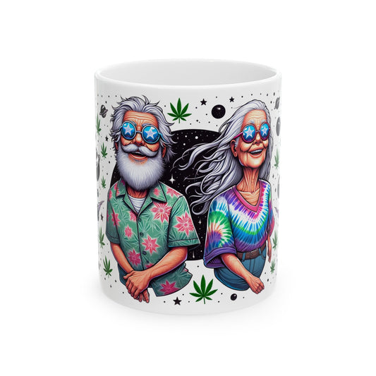 OLD STONER COUPLE - 420 Coffee Mug (11oz)