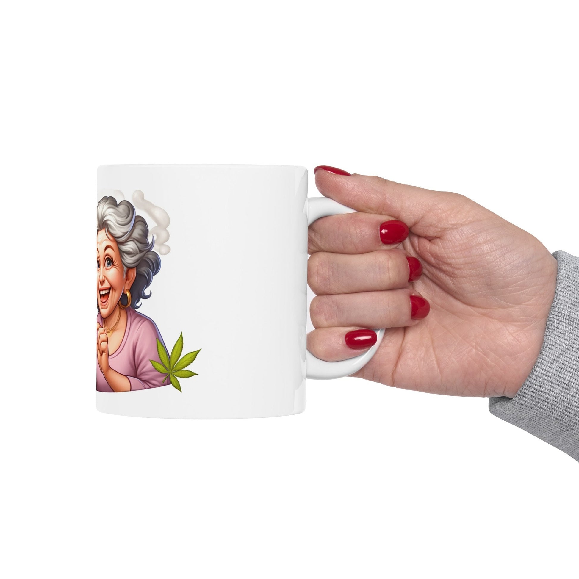 OLD STONER COUPLE - Weed Coffee Mug (11oz)