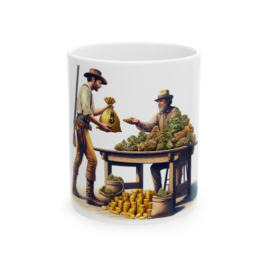 WEED for GOLD Mug - Weed Coffee Mug (11oz)