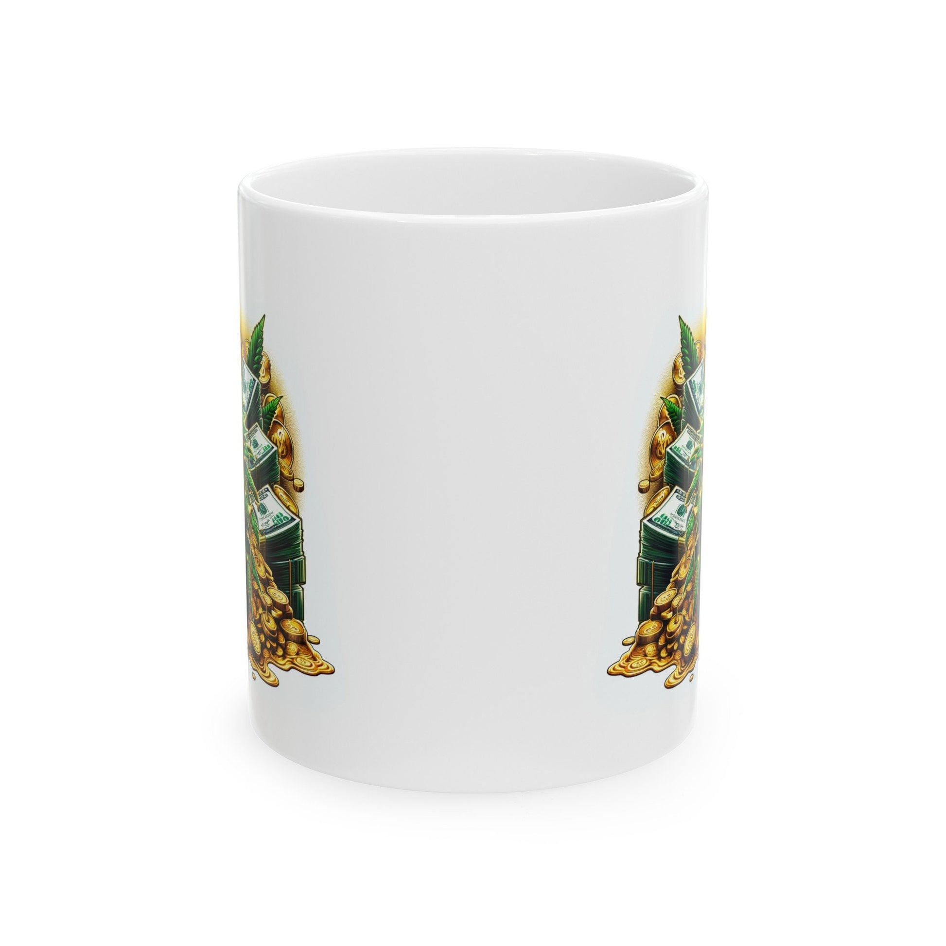 WEED MONEY GOLD Mug - Weed Coffee Mug (11oz)
