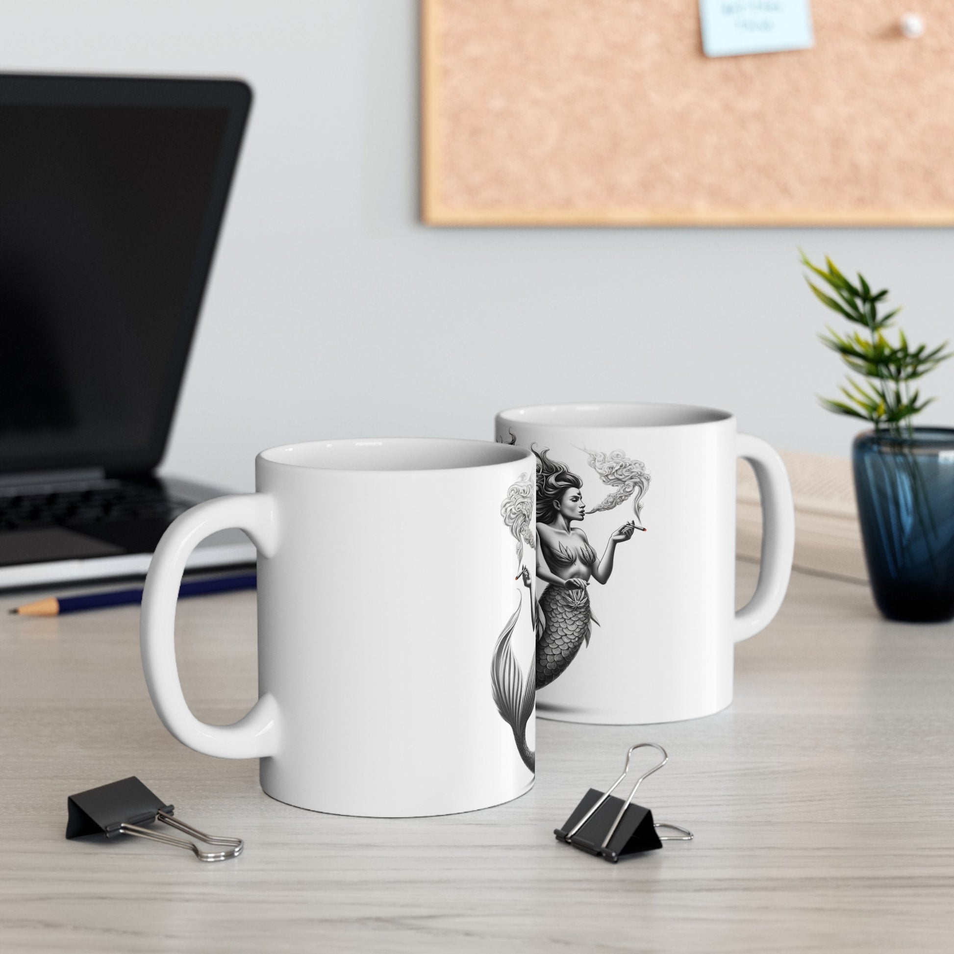 STONER MERMAIDS Mug - Weed Coffee Mug (11oz)