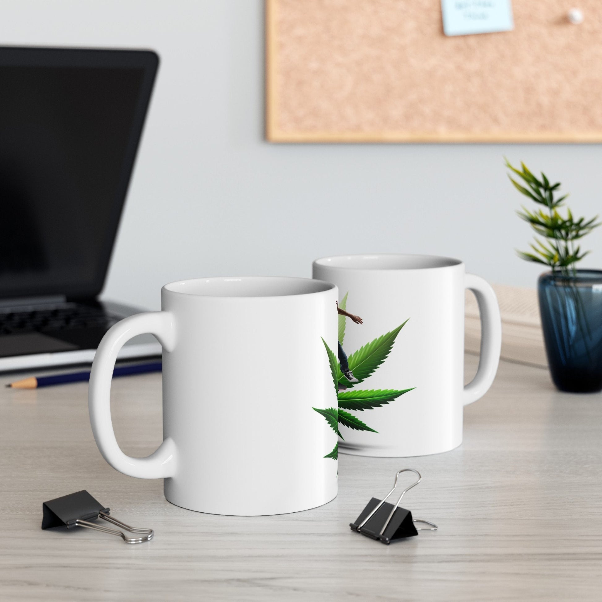 SKATER WEED Mug - Weed Coffee Mug (11oz)