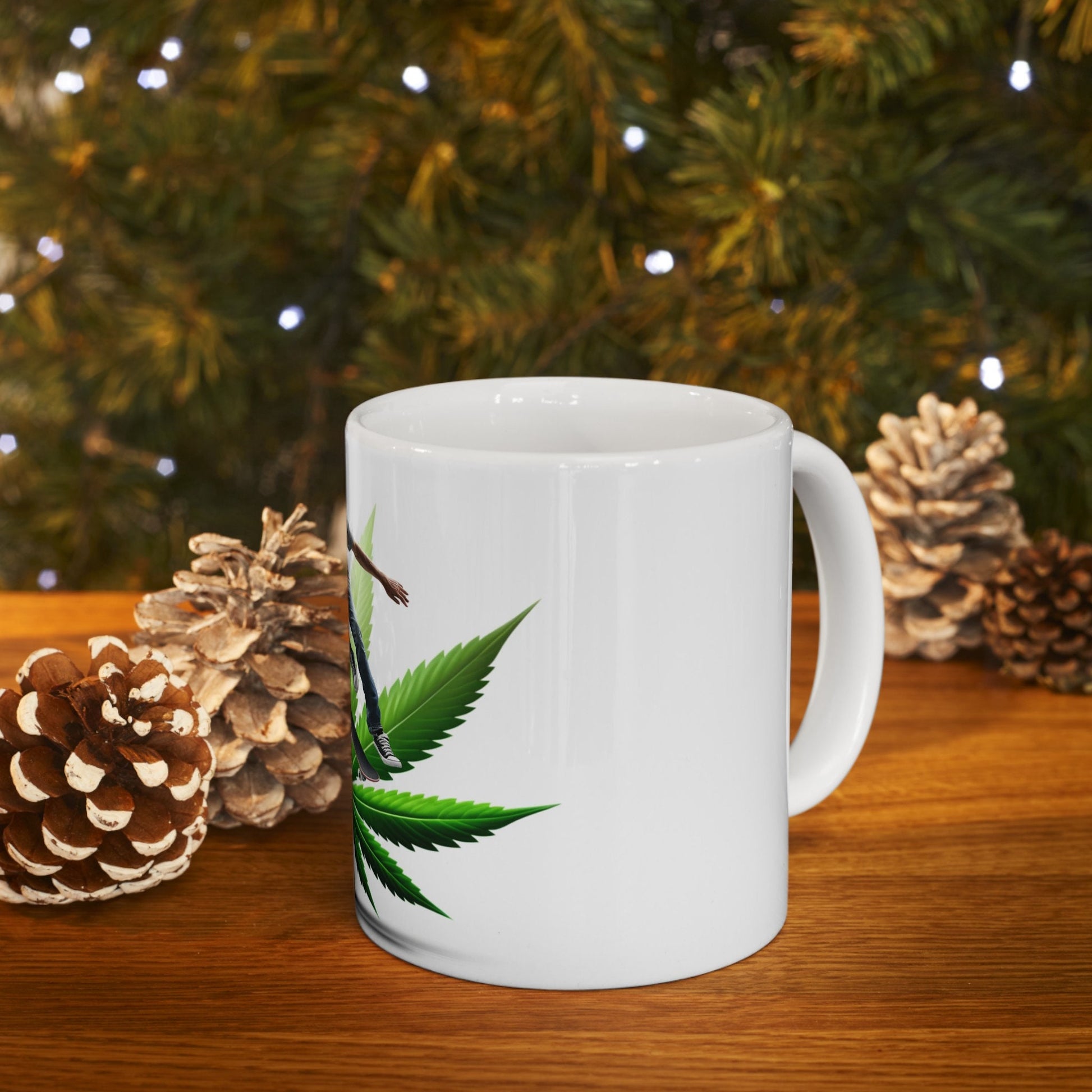 SKATER WEED Mug - Weed Coffee Mug (11oz)