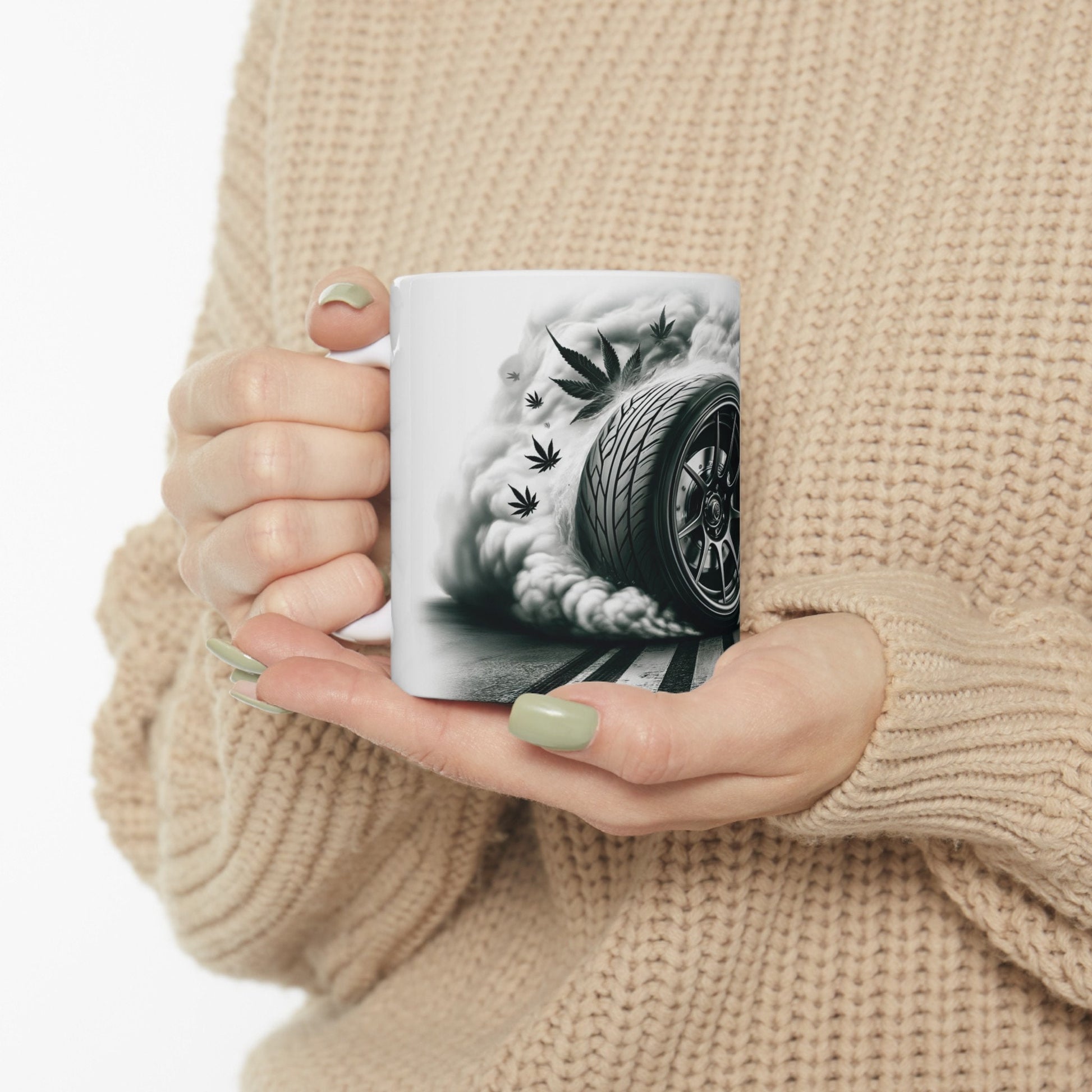 TIRESMOKE WEED Mug - Weed Coffee Mug (11oz)